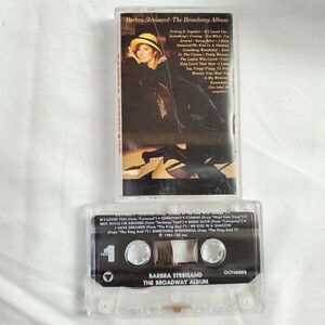 Barbra Streisand – The Broadway Album Cassette 1985 Columbia Records